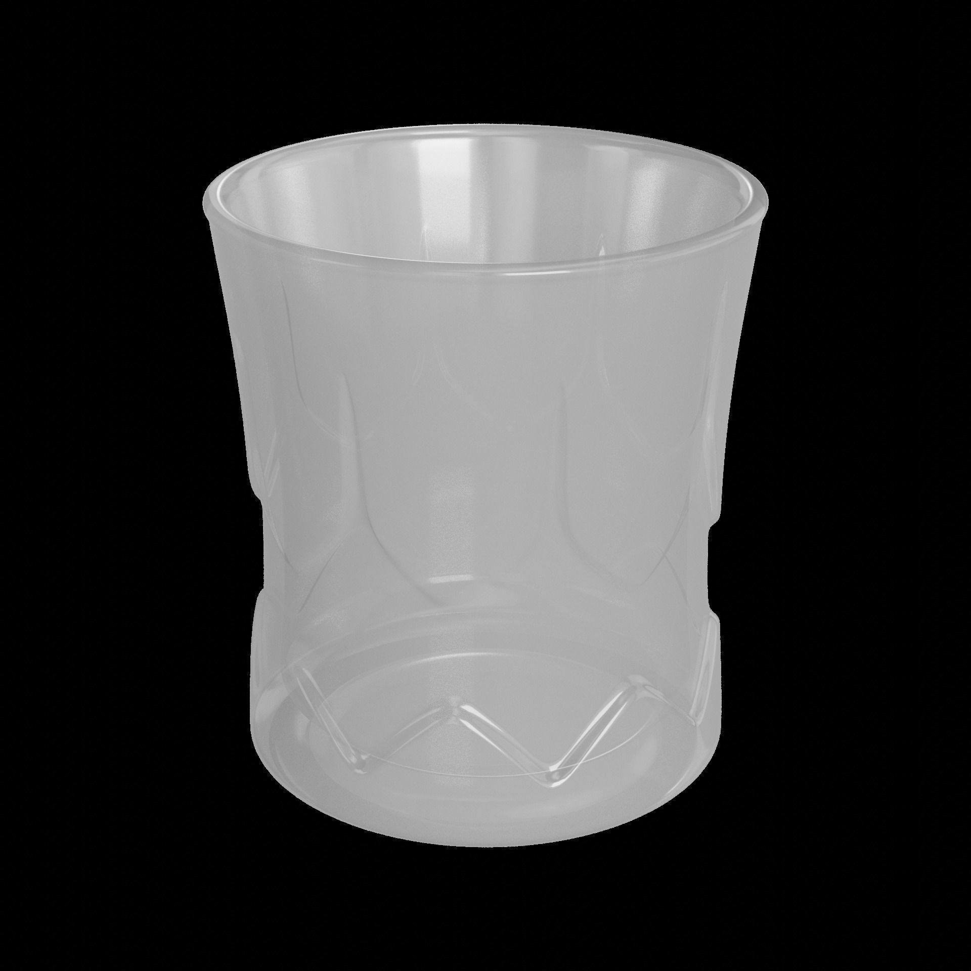 Glassware Whiskey Glasses 3D model_1