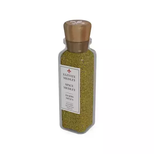 Spice and herbs mixes Spice Medley 3D model