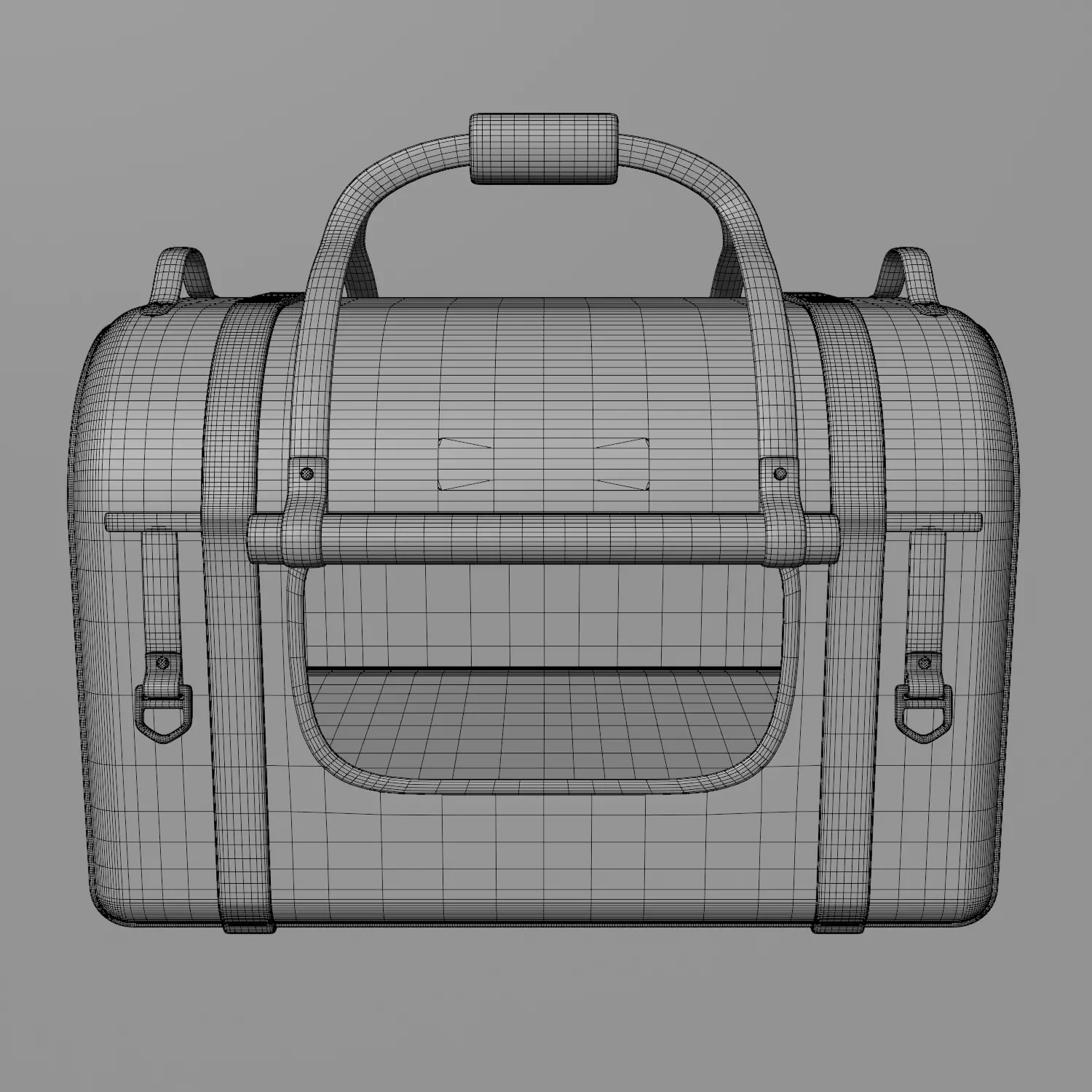 Animal accessories Pet Carrier 3D model_5