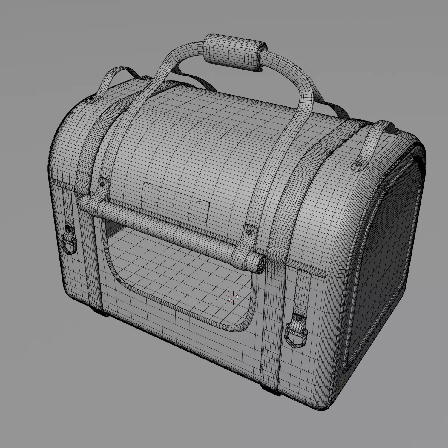 Animal accessories Pet Carrier 3D model_3