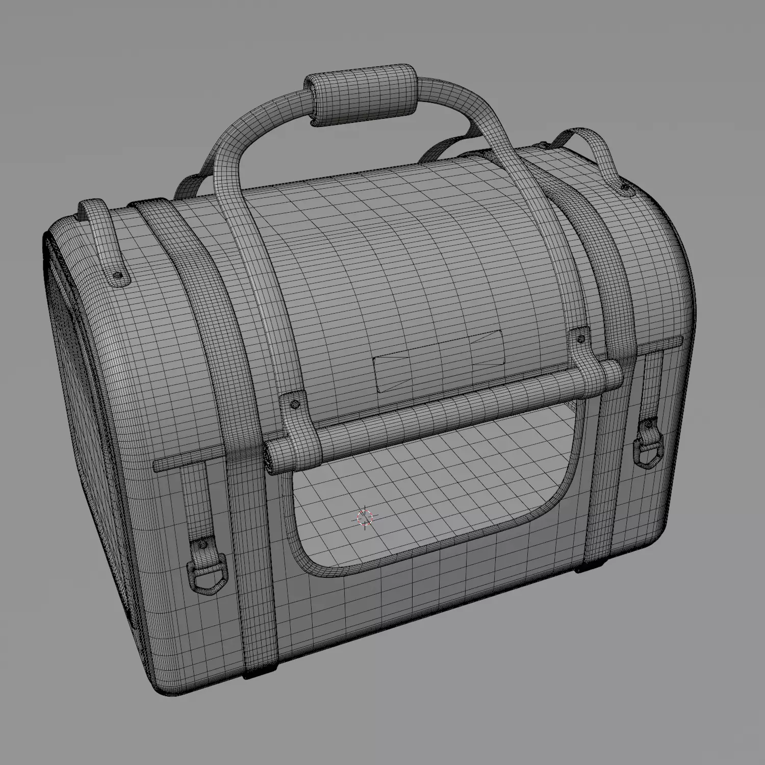 Animal accessories Pet Carrier 3D model_4