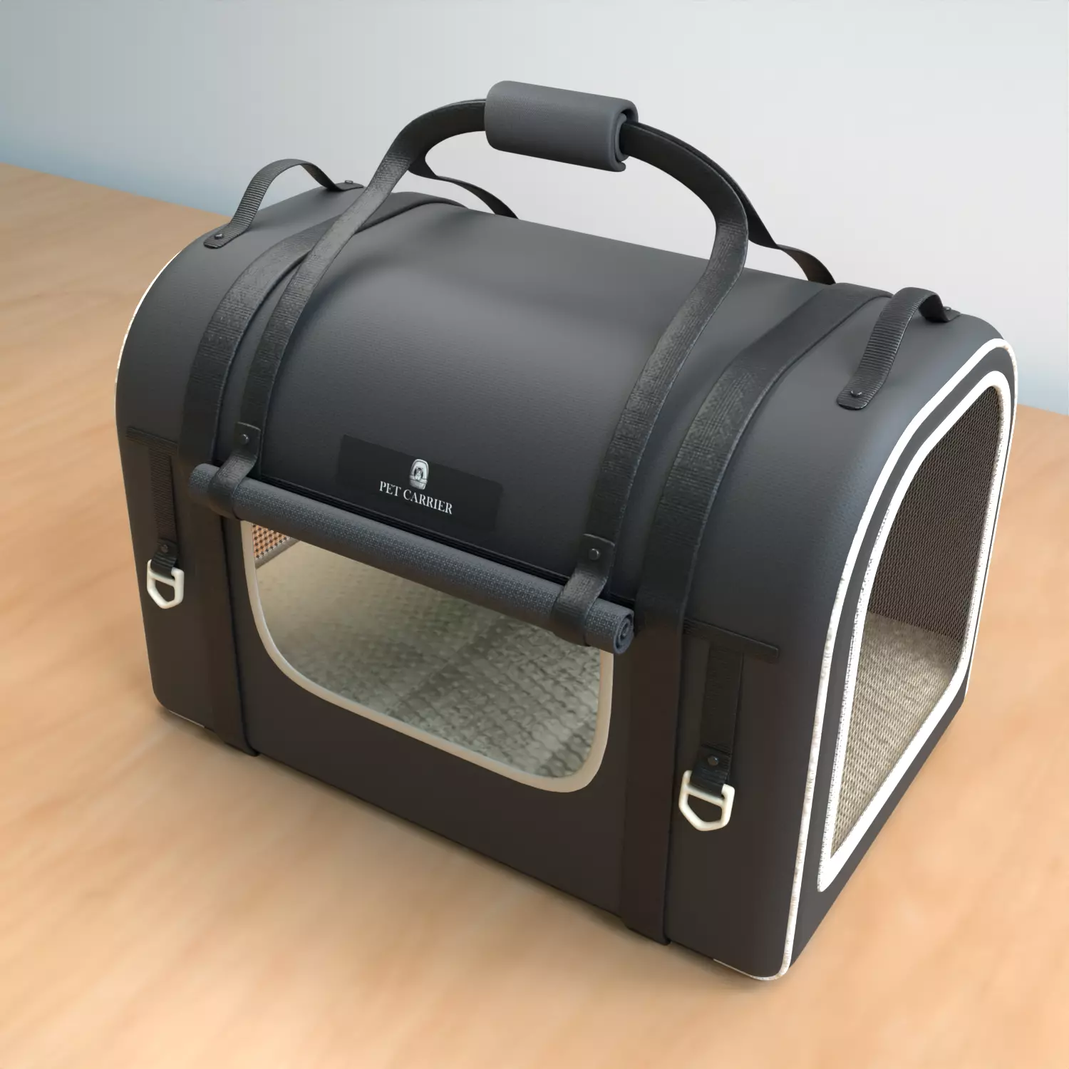 Animal accessories Pet Carrier 3D model_0
