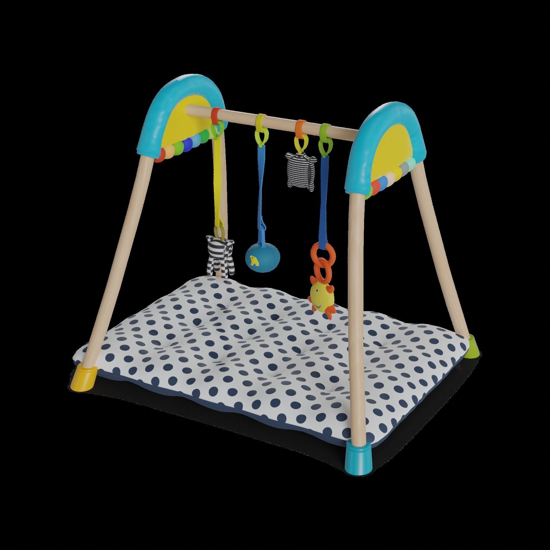 Other toys Baby Activity Gym 3D model_1