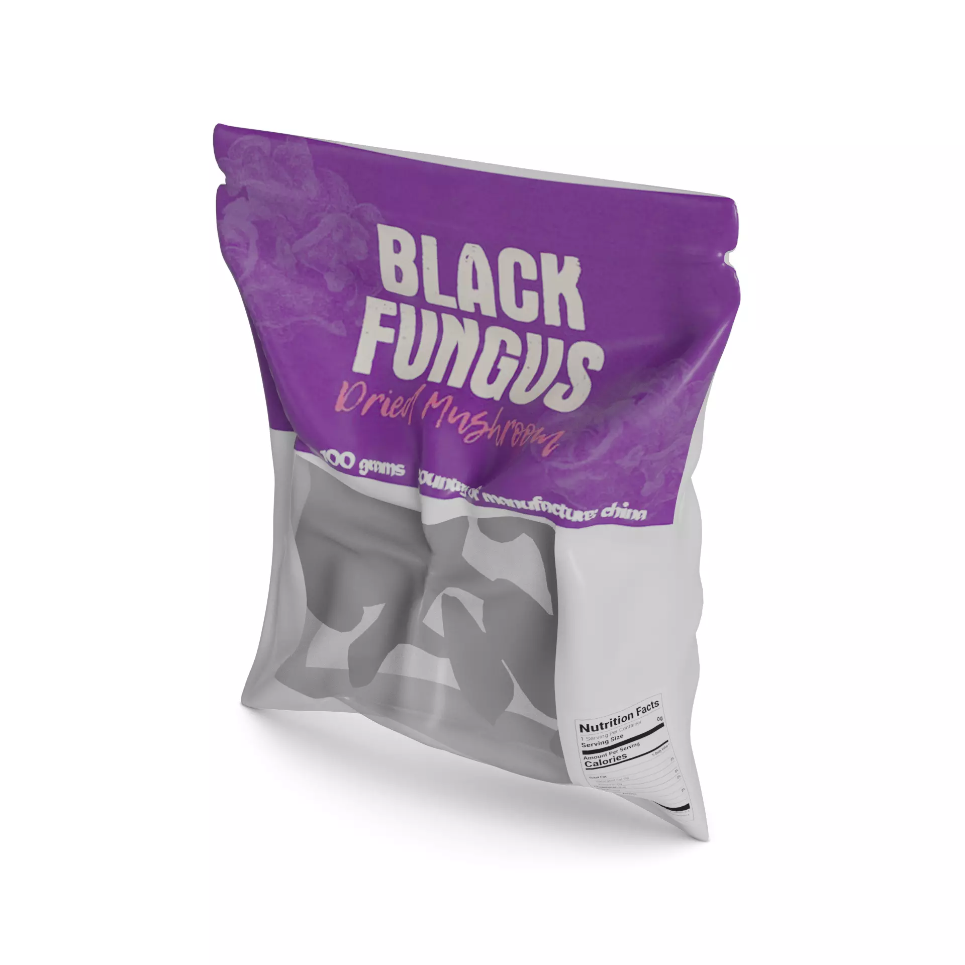 Dried Goods Dried Black Fungus 3D model