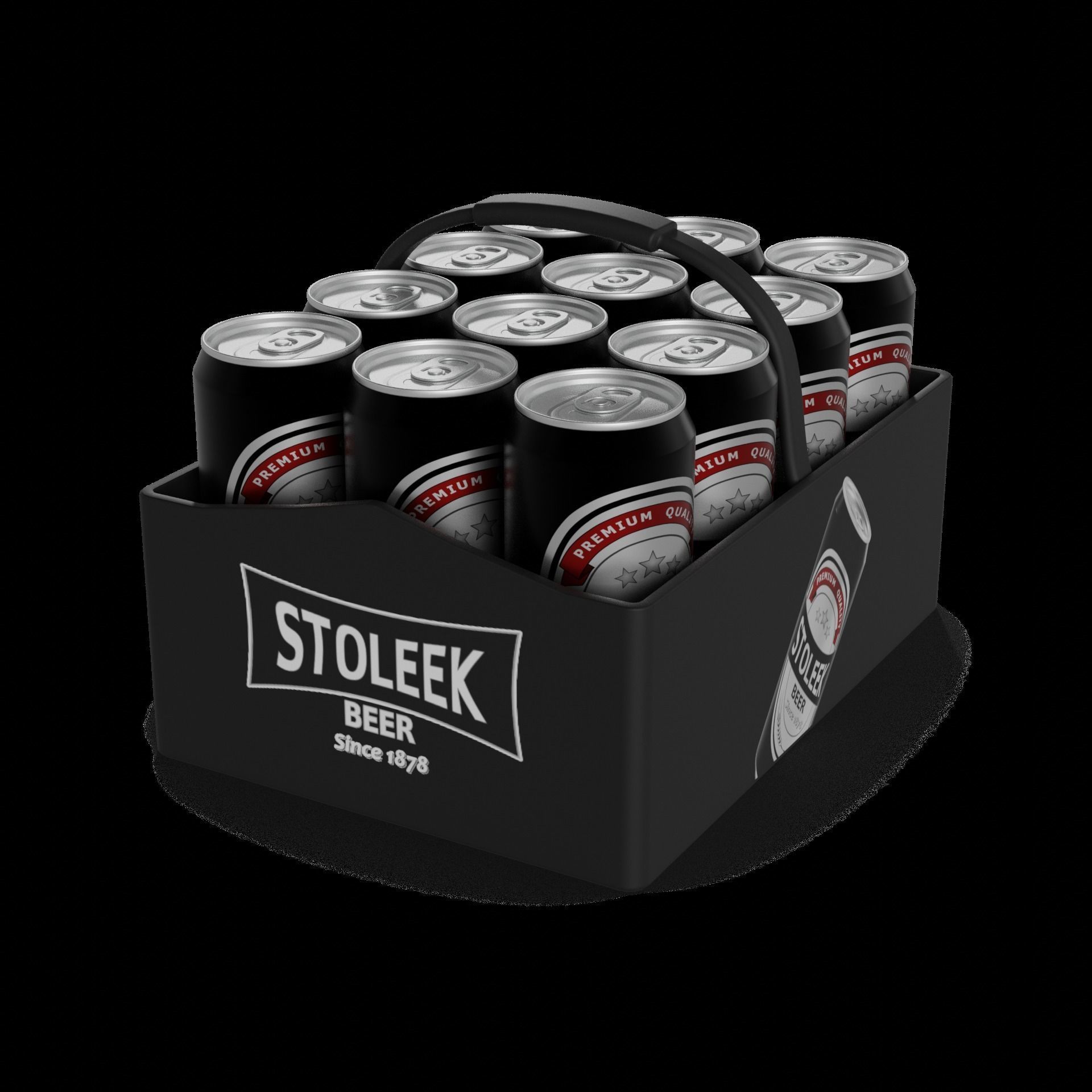 Multipack Beer Multipack 3D model_1