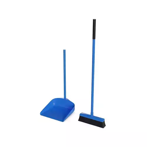 Brooms mops and window squeegees Broom and Dustpan Set