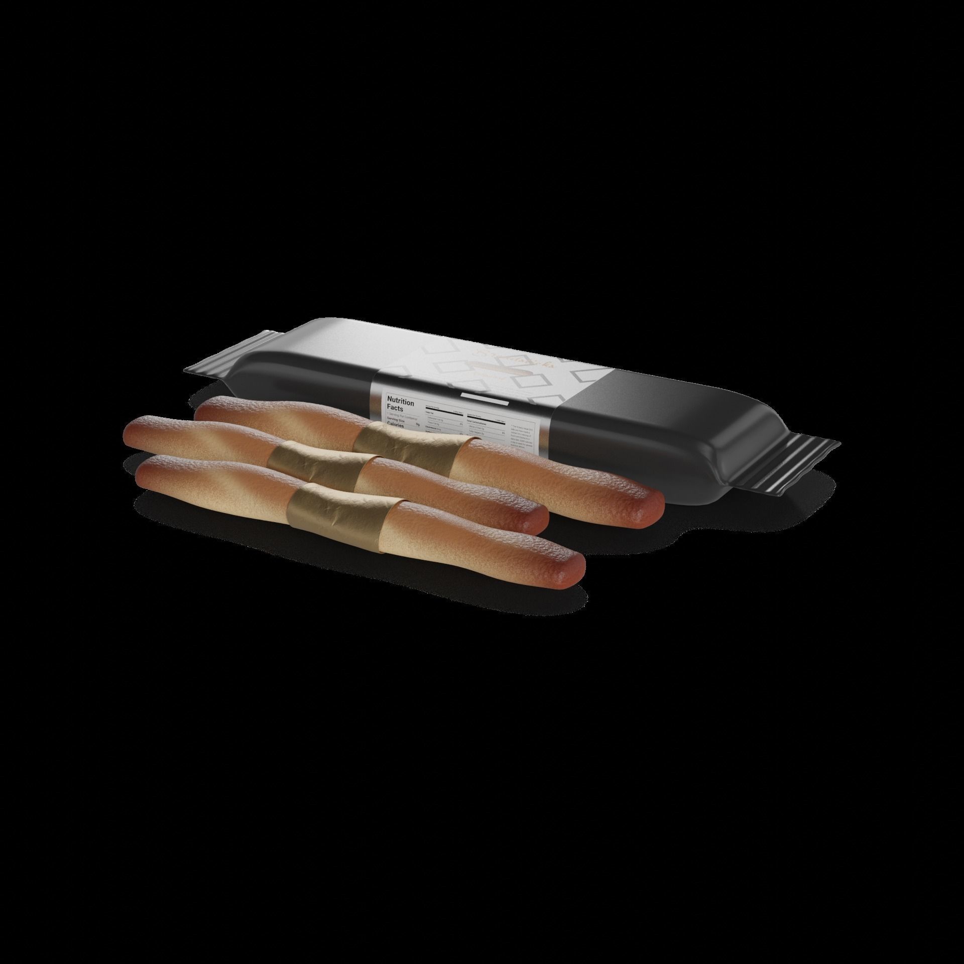 Breadsticks Breadsticks 3D model_1