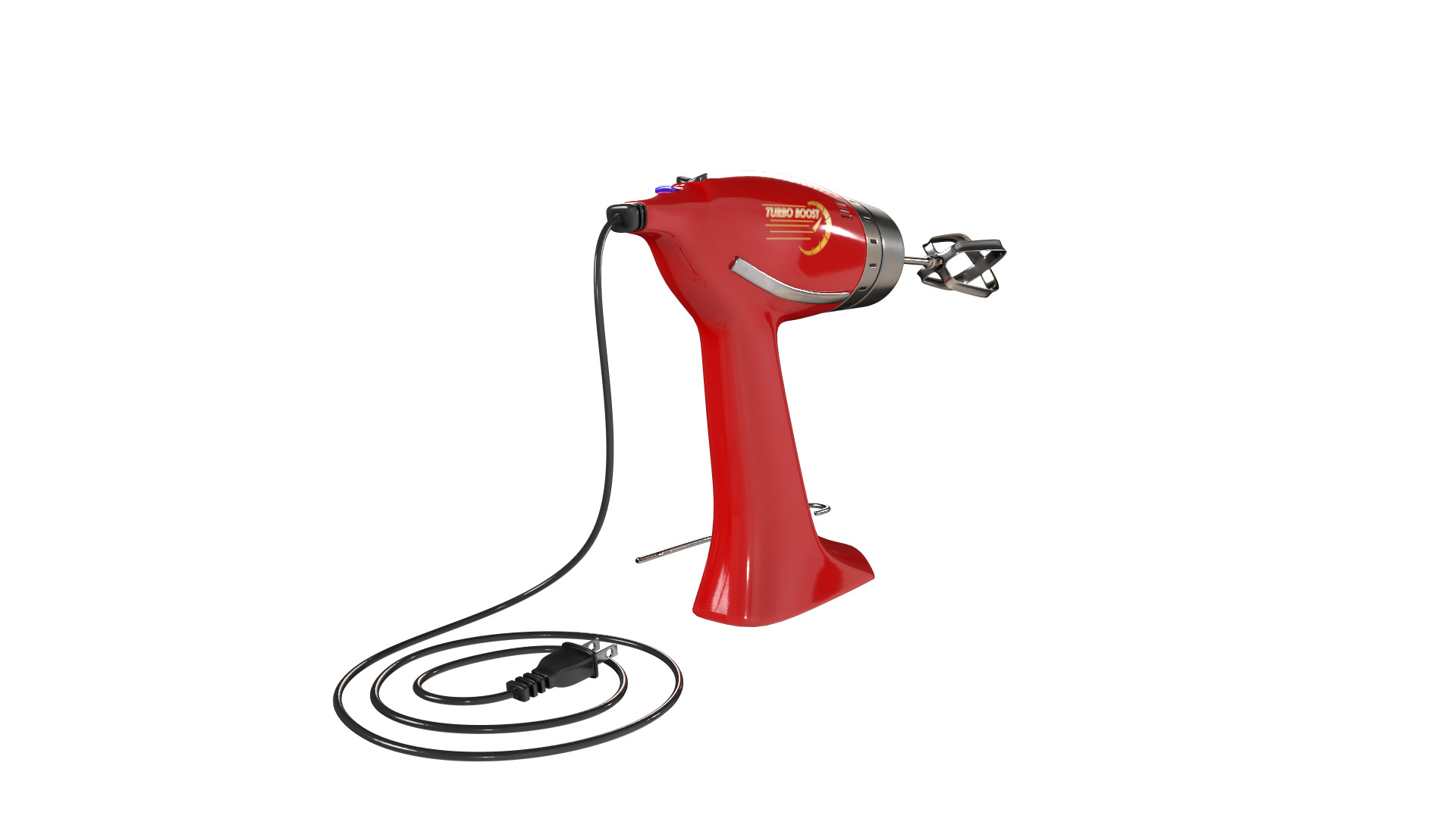 Kitchen appliances Hand Mixer 3D model_9