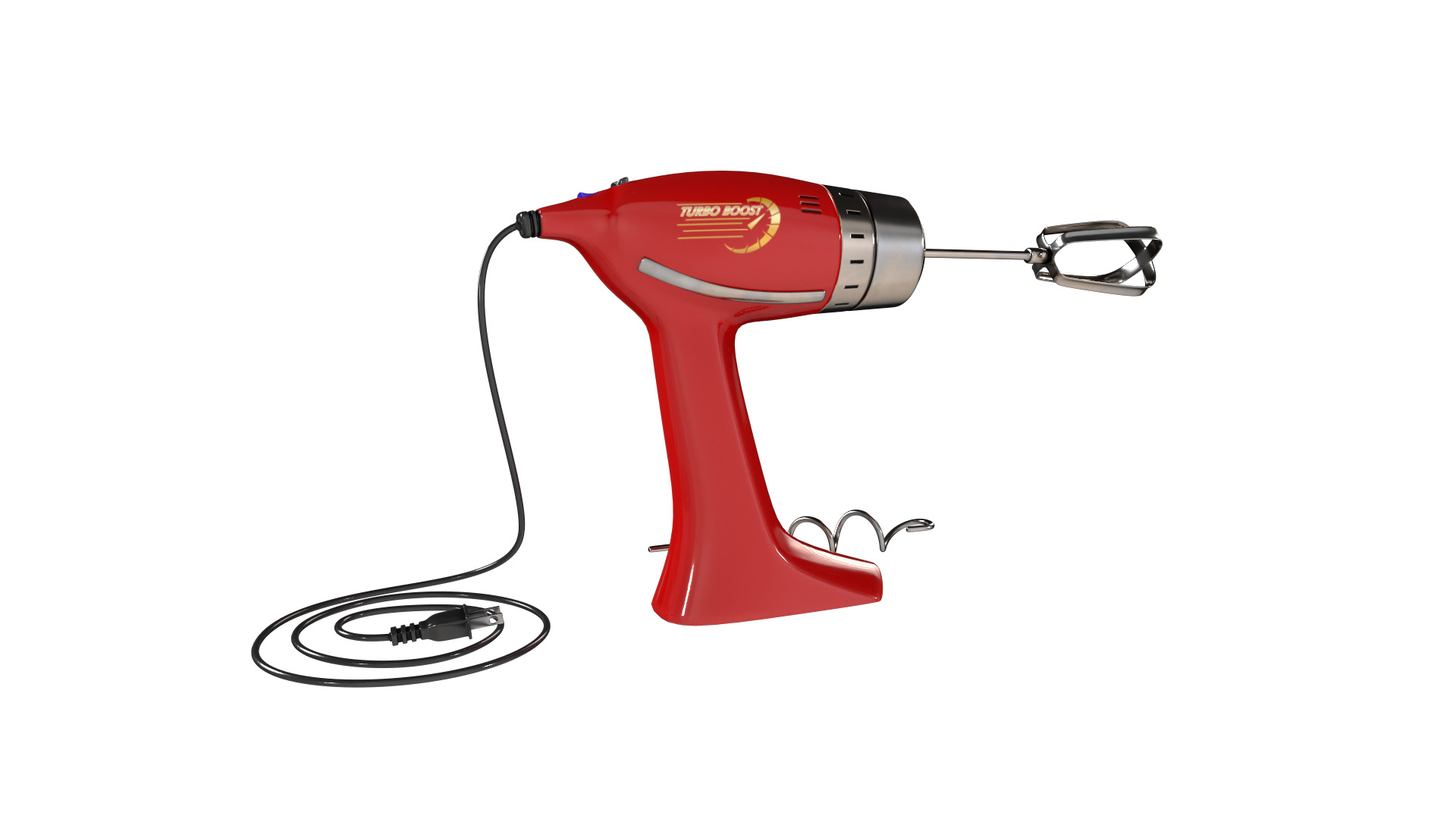 Kitchen appliances Hand Mixer 3D model_10