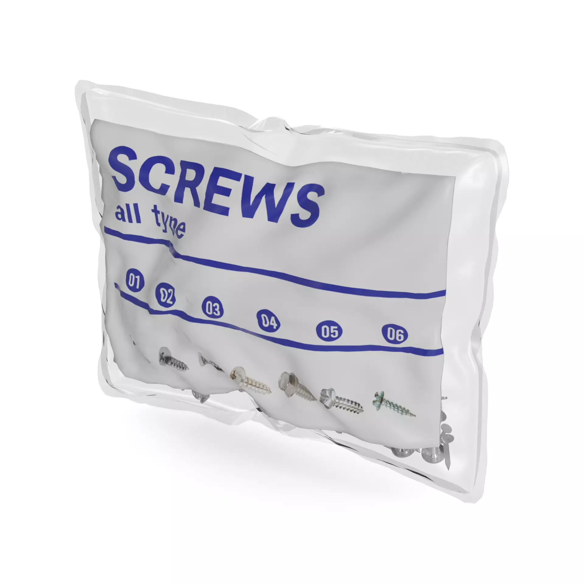 DIY essentials Screw Assortment 3D model