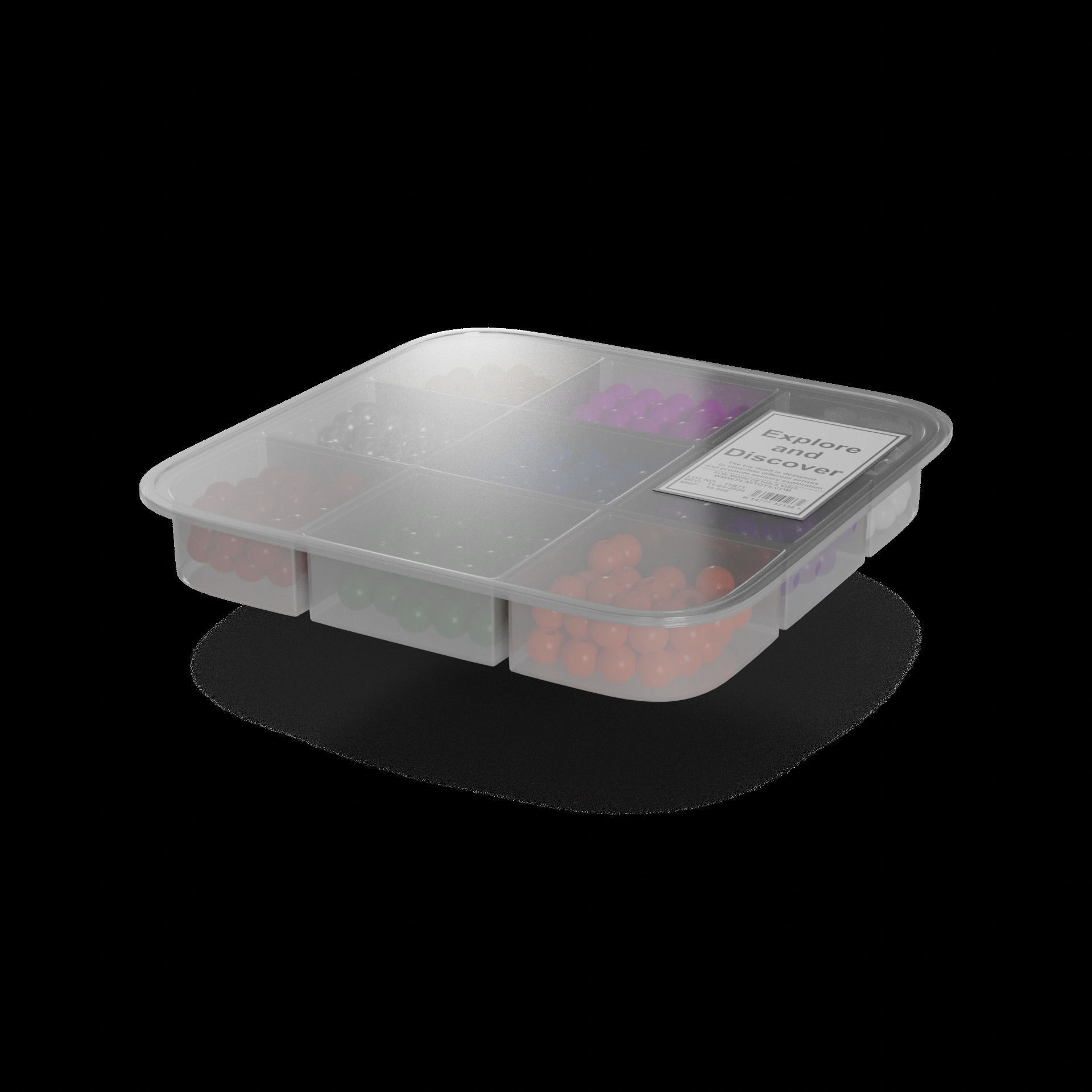 Creative and interactive toys Sensory Exploration Kit 3D model_1