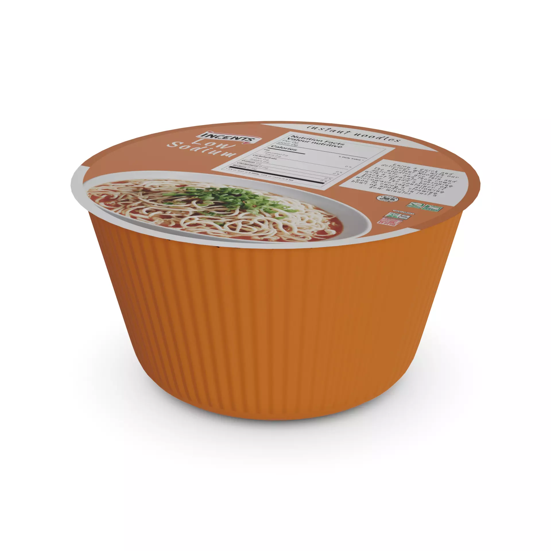 Instant noodles Instant Noodles Low-poly 3D model