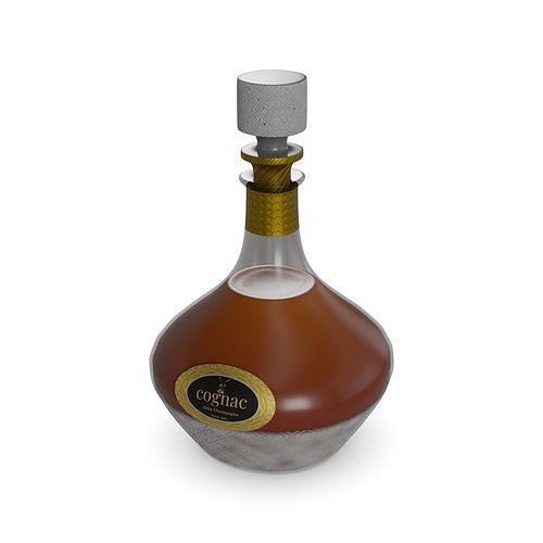 Cognac Cognac Low-poly 3D model