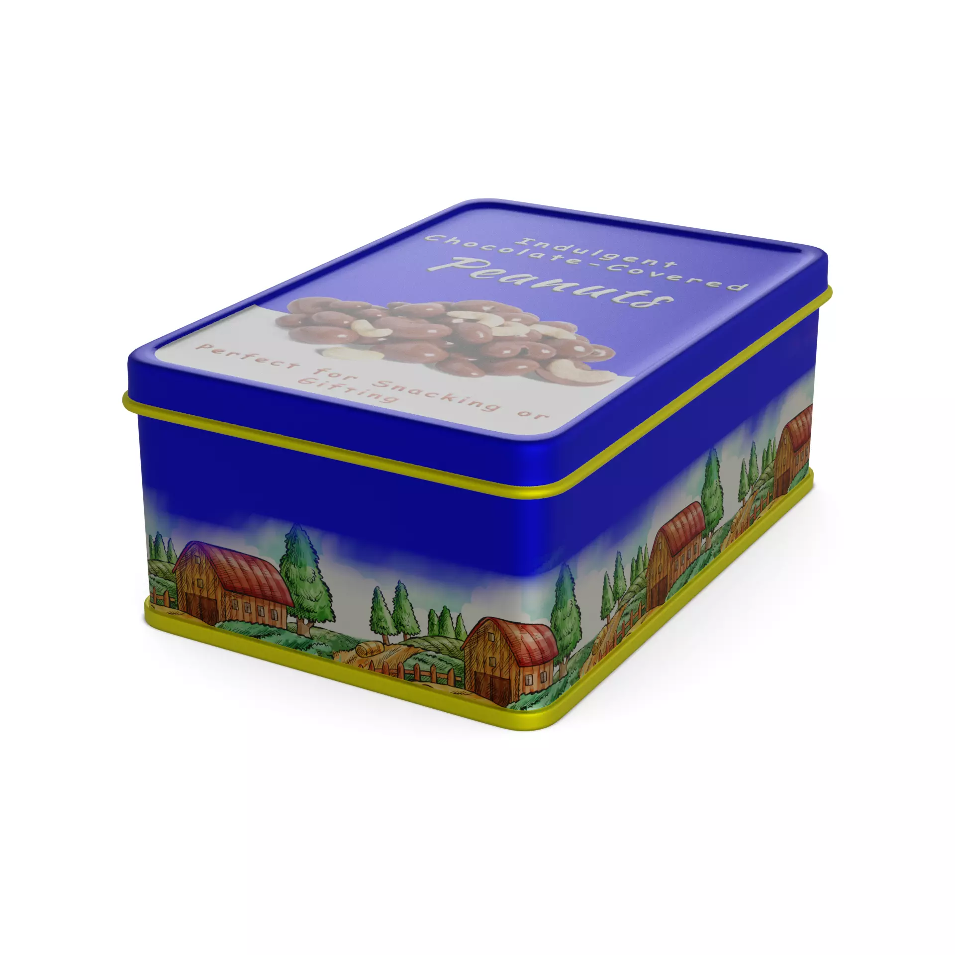 Peanuts Peanuts Low-poly 3D model_0