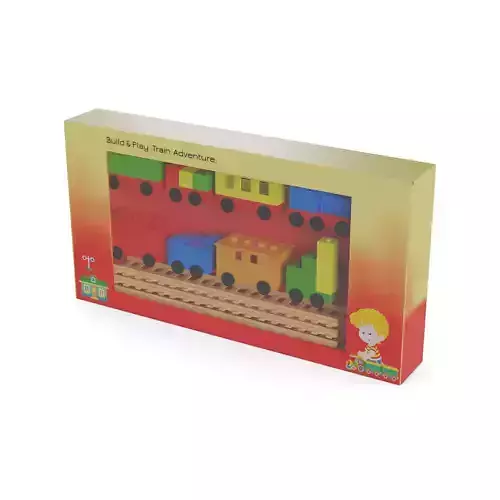 Cars and action games Building Block Train Set
