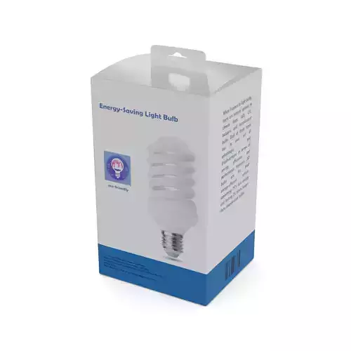 Light bulbs Daylight Light Bulb Low-poly 3D model