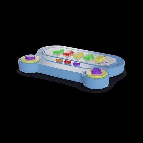 Cars and action games Musical Toy 3D model 2