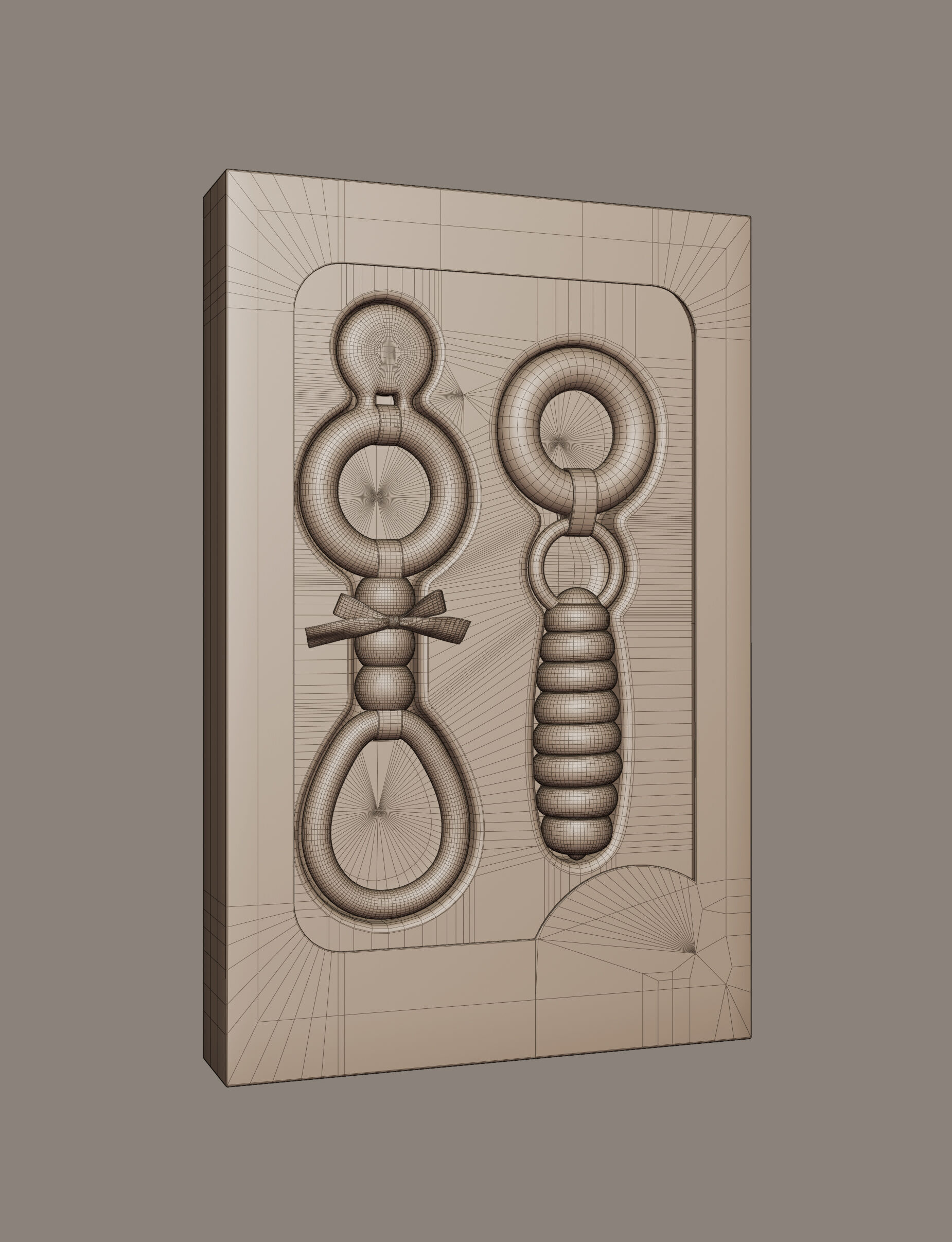 Baby and educational toys Baby Rattle 3D model_13