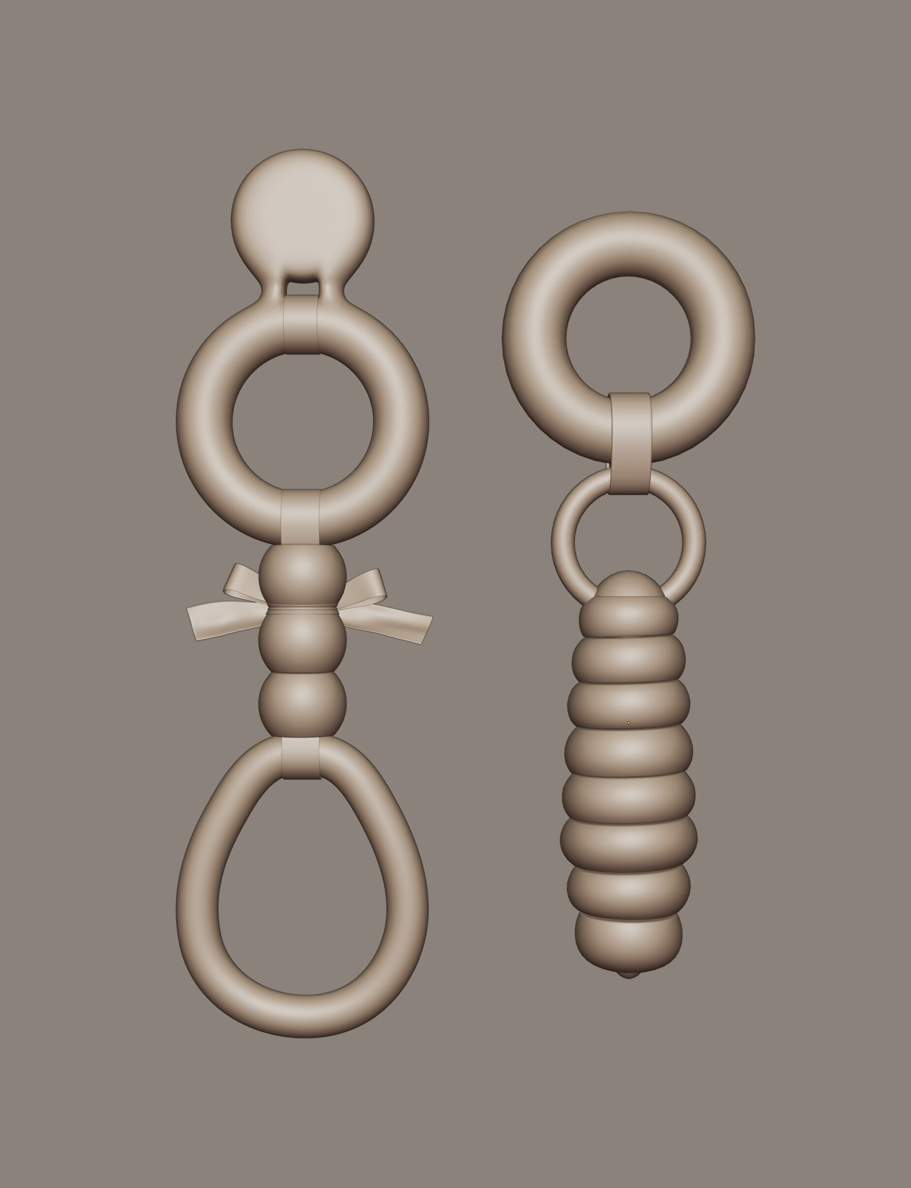 Baby and educational toys Baby Rattle 3D model_8