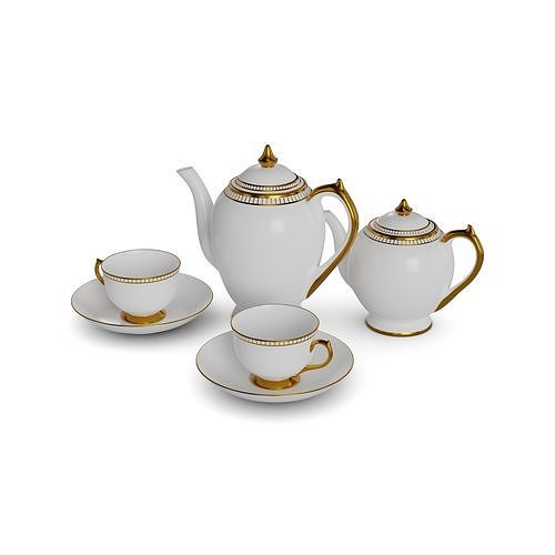 Tea sets Tea Set 3D model