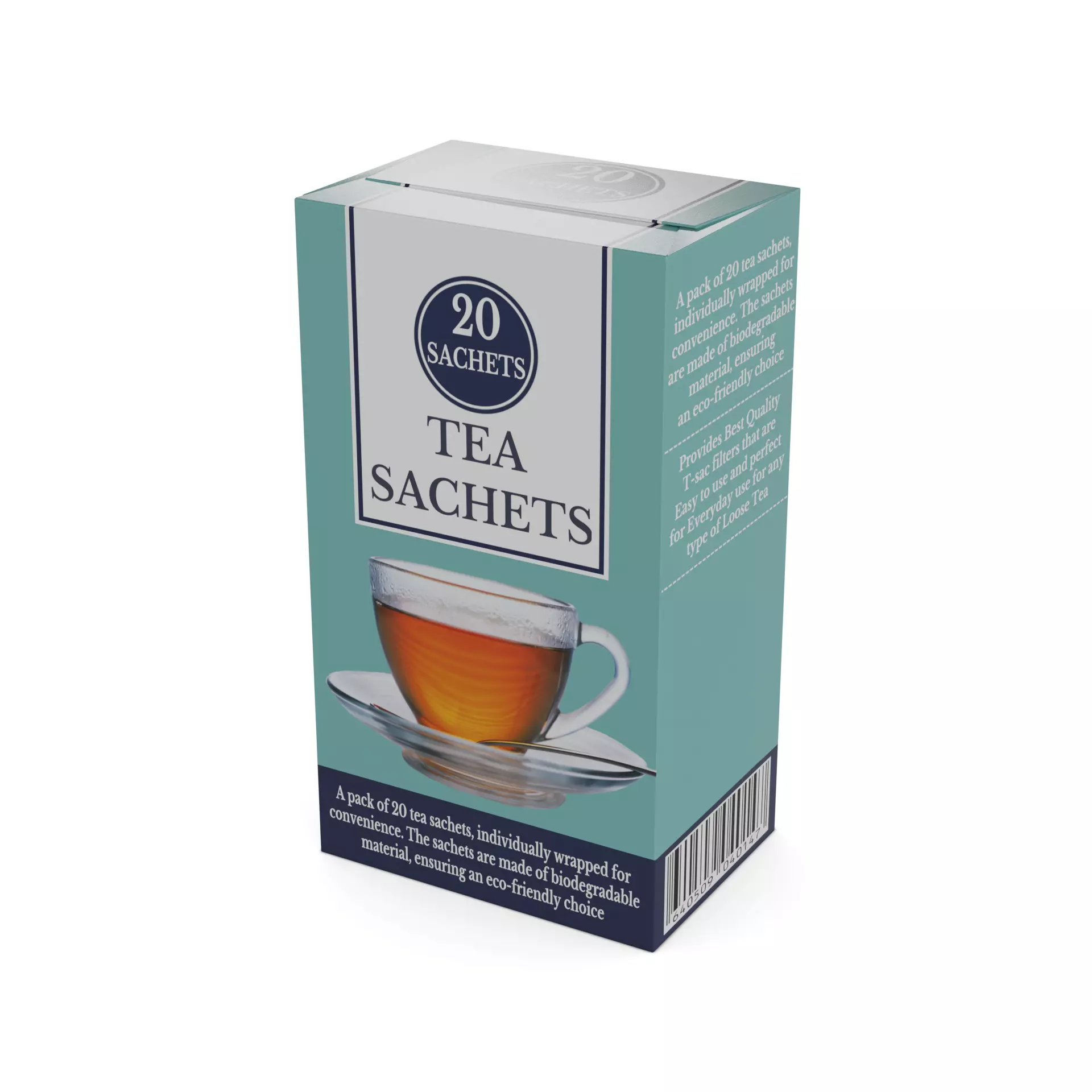 Other tea Tea Sachets Low-poly 3D model_0