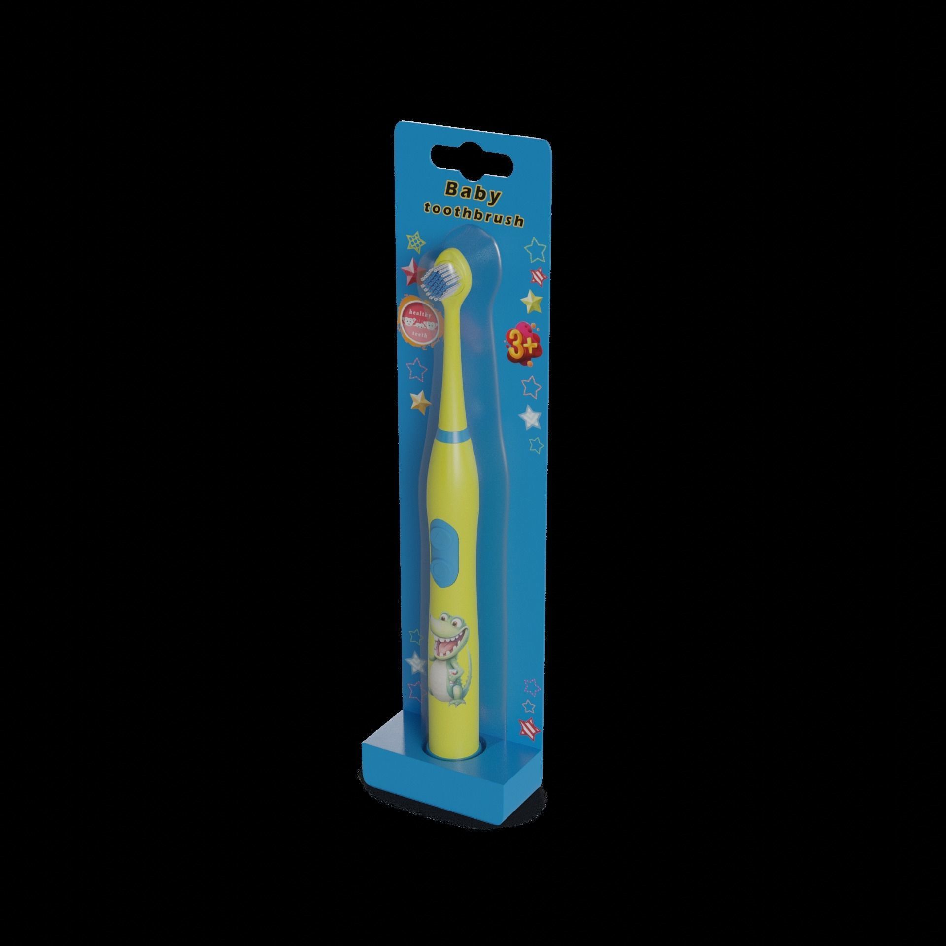 Oral hygiene products Electric Toothbrush 3D model_1