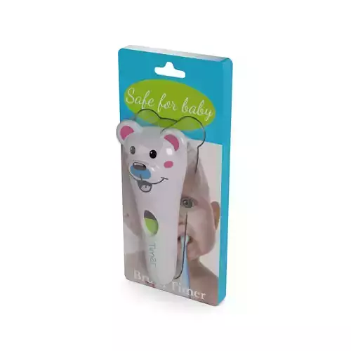 Oral hygiene products Toothbrush Timer Low-poly 3D model
