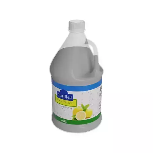 Vinegar and concentrated lemon juice Distilled White Vinegar