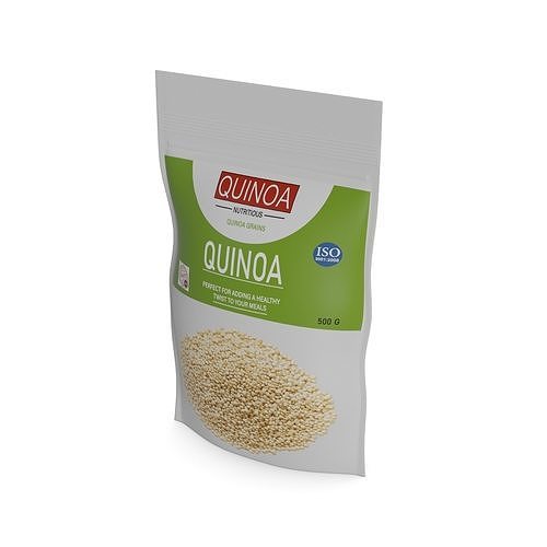Quinoa Quinoa Low-poly 3D model