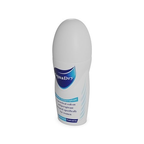 Roll-on and stick deodorants for women Roll-on Antiperspirant 3D model