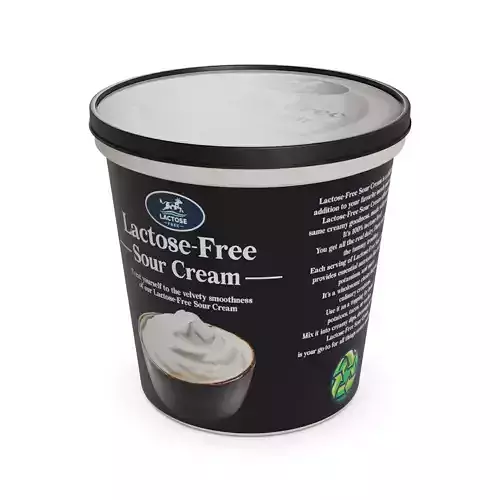 Lactose-free sour cream Lactose-Free Sour Cream