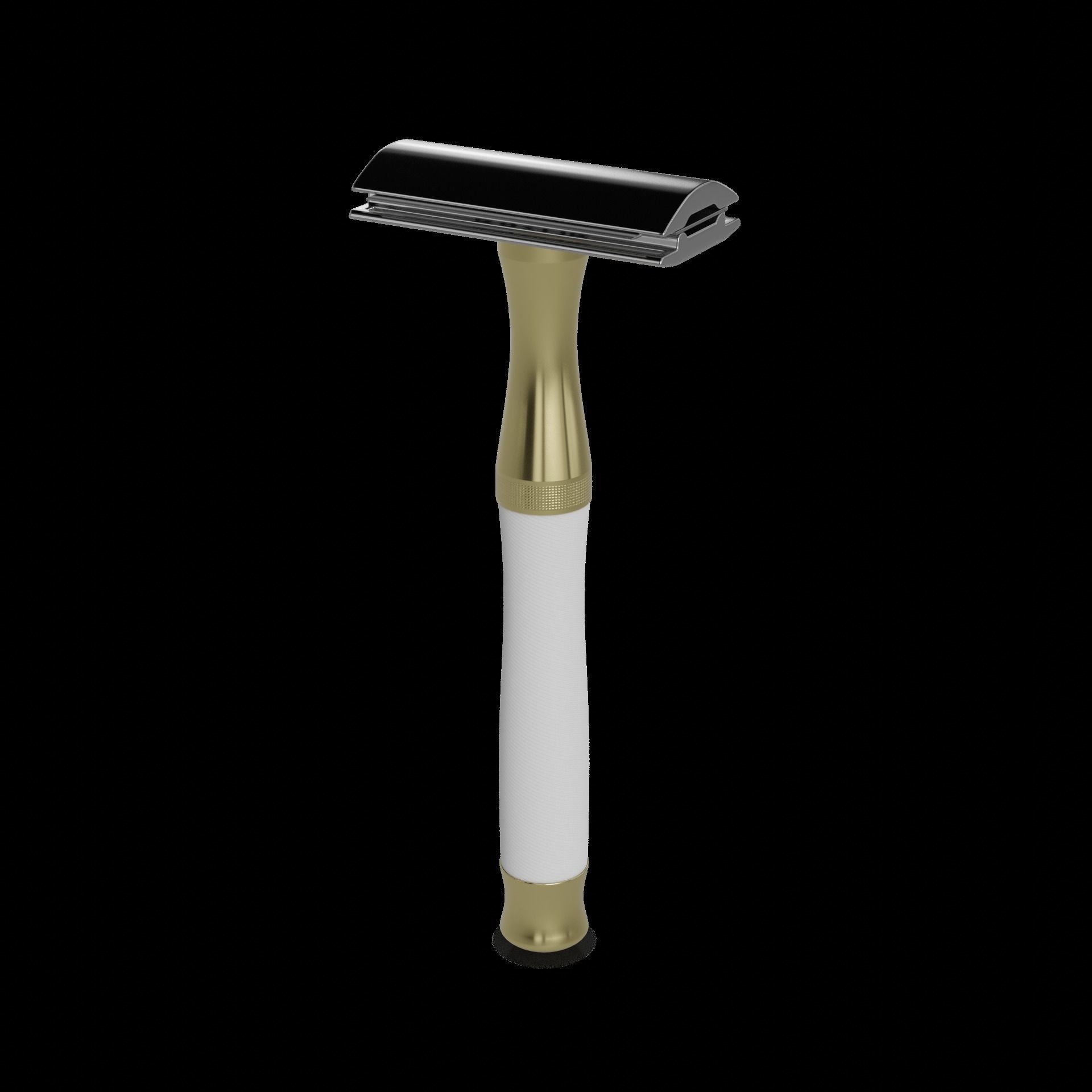 Razors Safety Razor 3D model_1