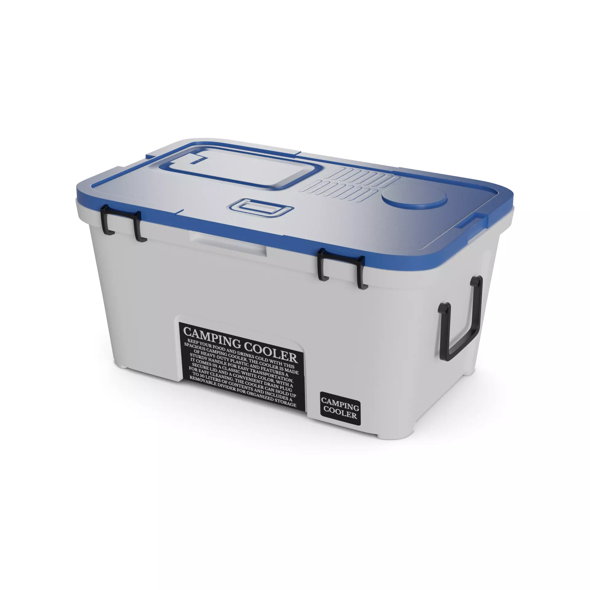 Camping Camping Cooler 3D model_0