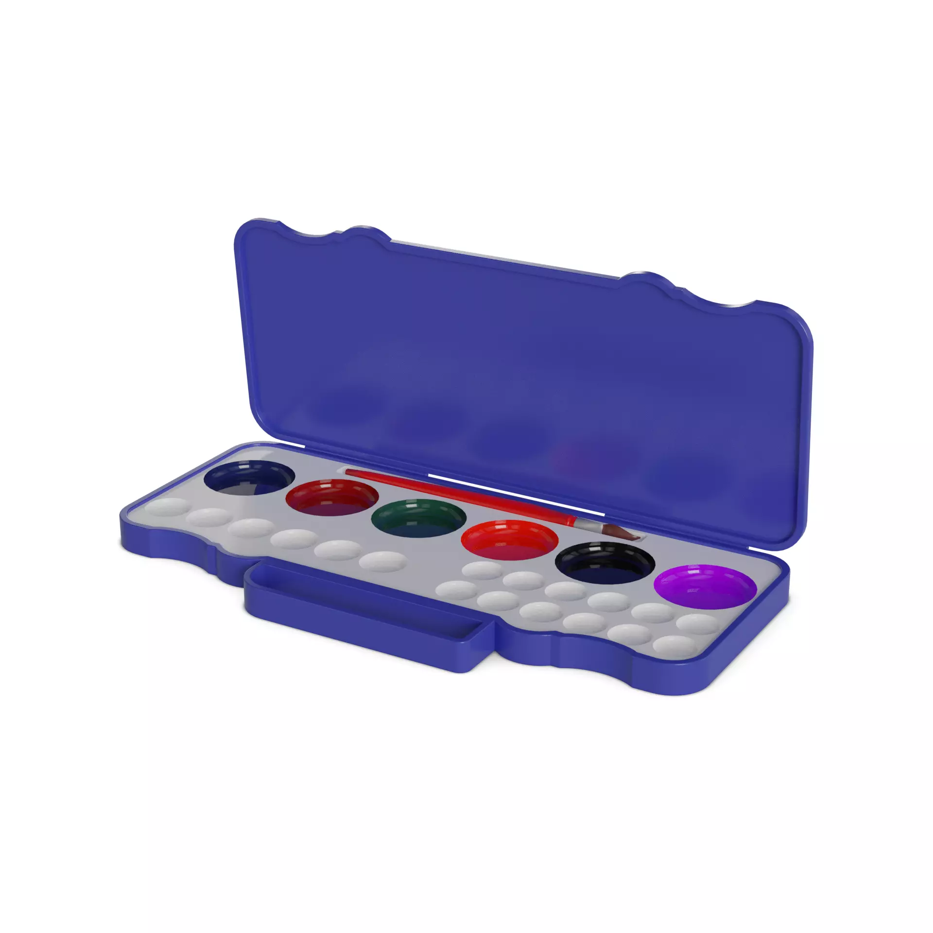 Creative and interactive toys Artistic Masterpieces Low-poly 3D model_0