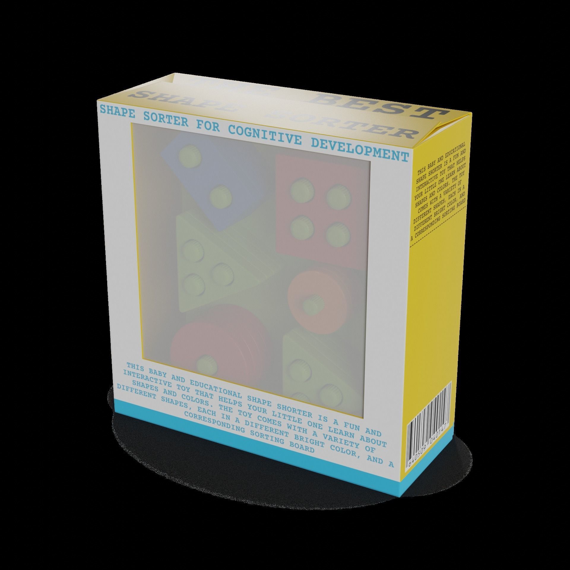 Baby and educational toys Shape Sorter 3D model_1