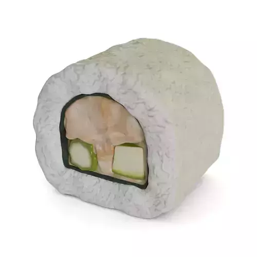 Sushi Eel squid in tempura cucumber tempura chips teriyaki sauce