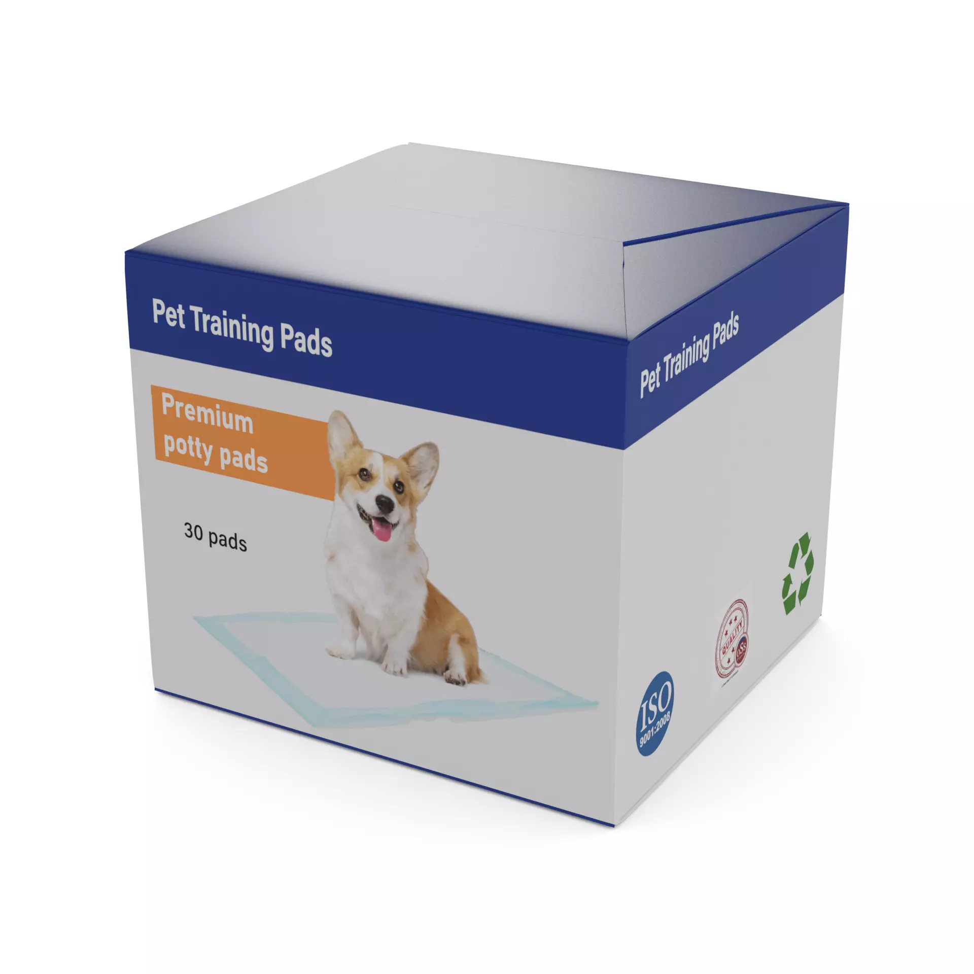Pet accessories Pet Training Pads Low-poly 3D model_0