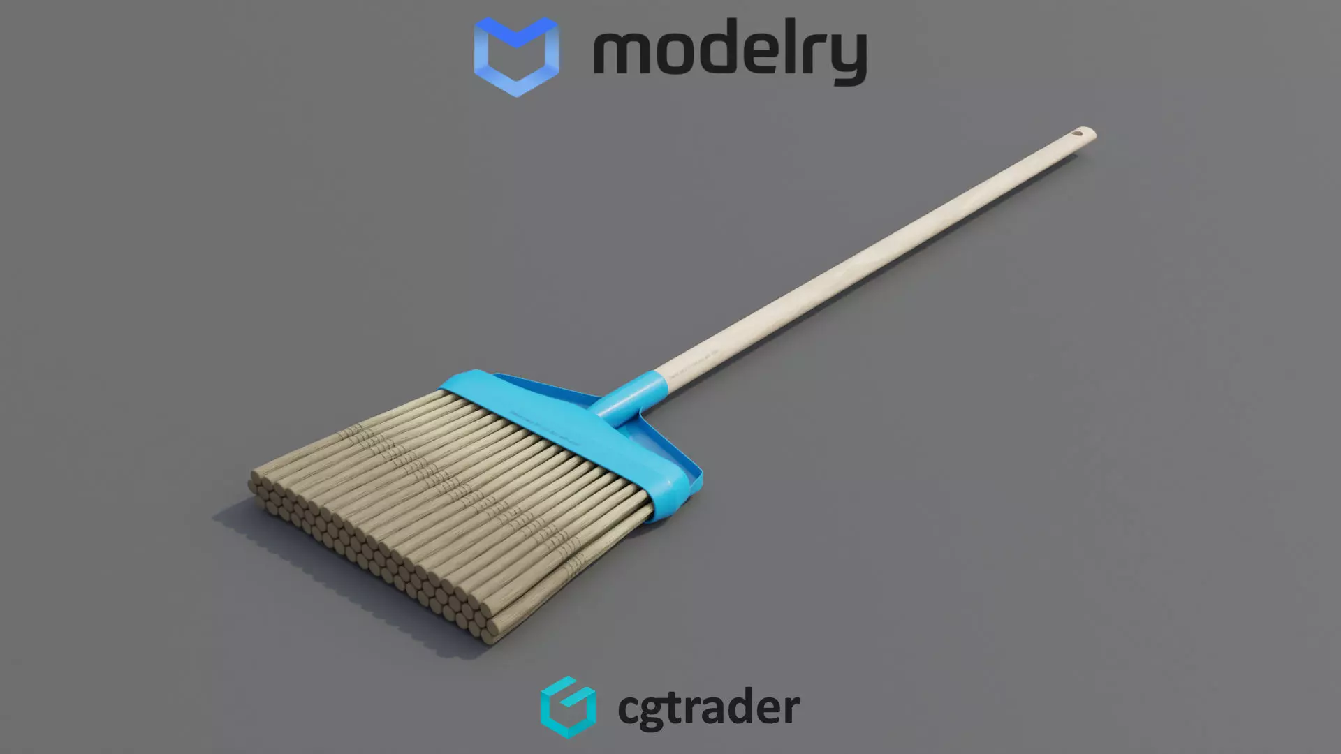 squeegees Broom 3D model_0
