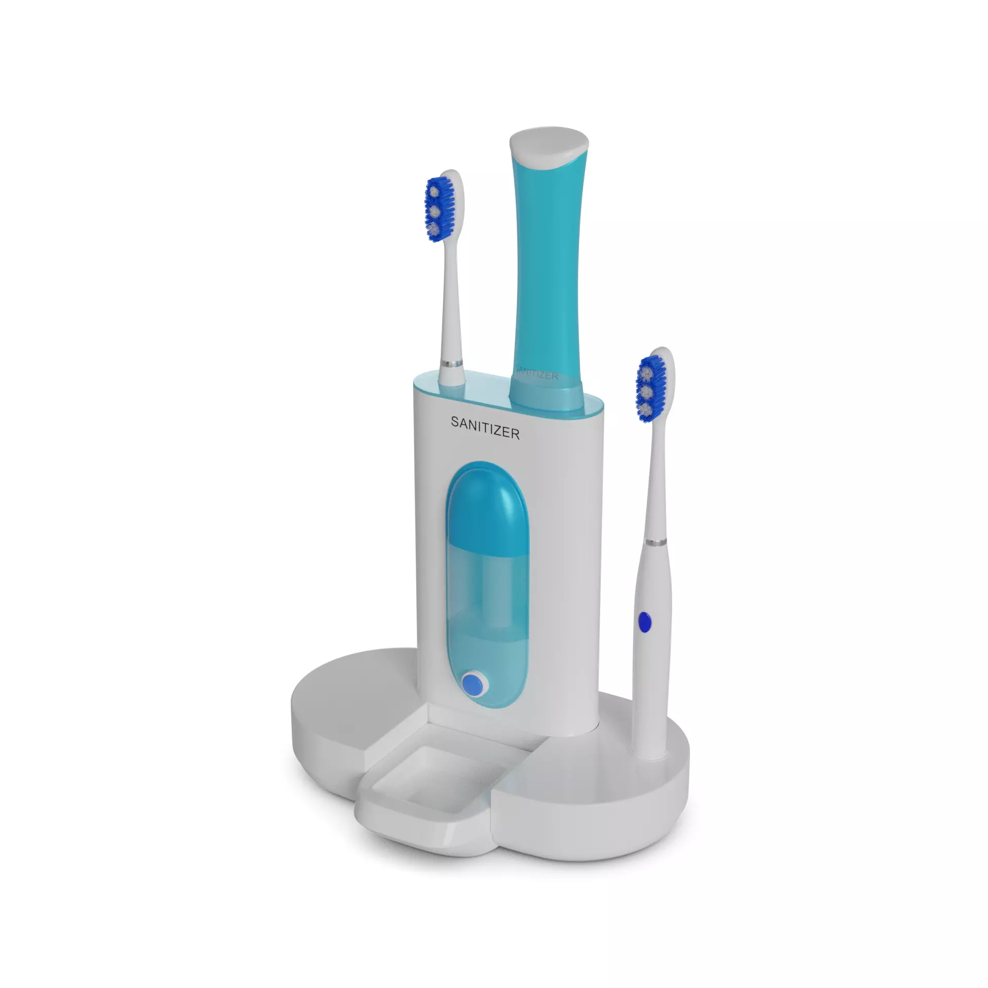 Oral hygiene products Toothbrush Sanitizer 3D model_0