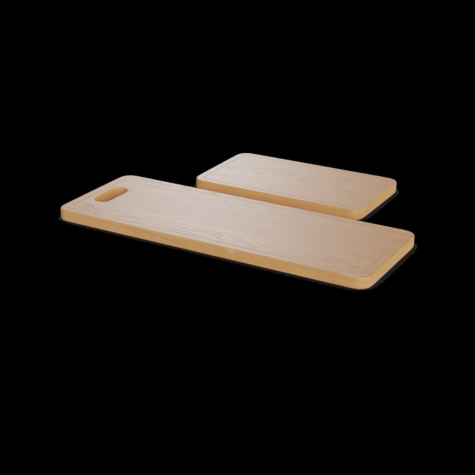 Other kitchenware Cutting Board Set 3D model_1