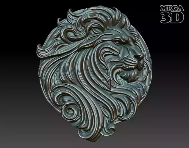 Lion basrelief 04 240805