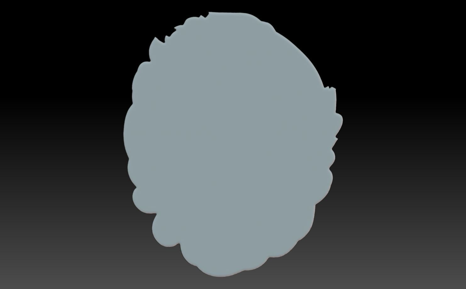 Lion basrelief 01 240805 3D print model_5