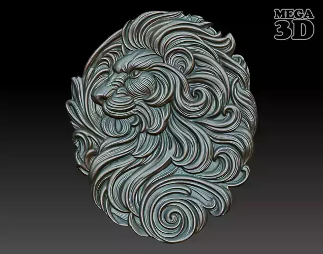 Lion basrelief 01 240805