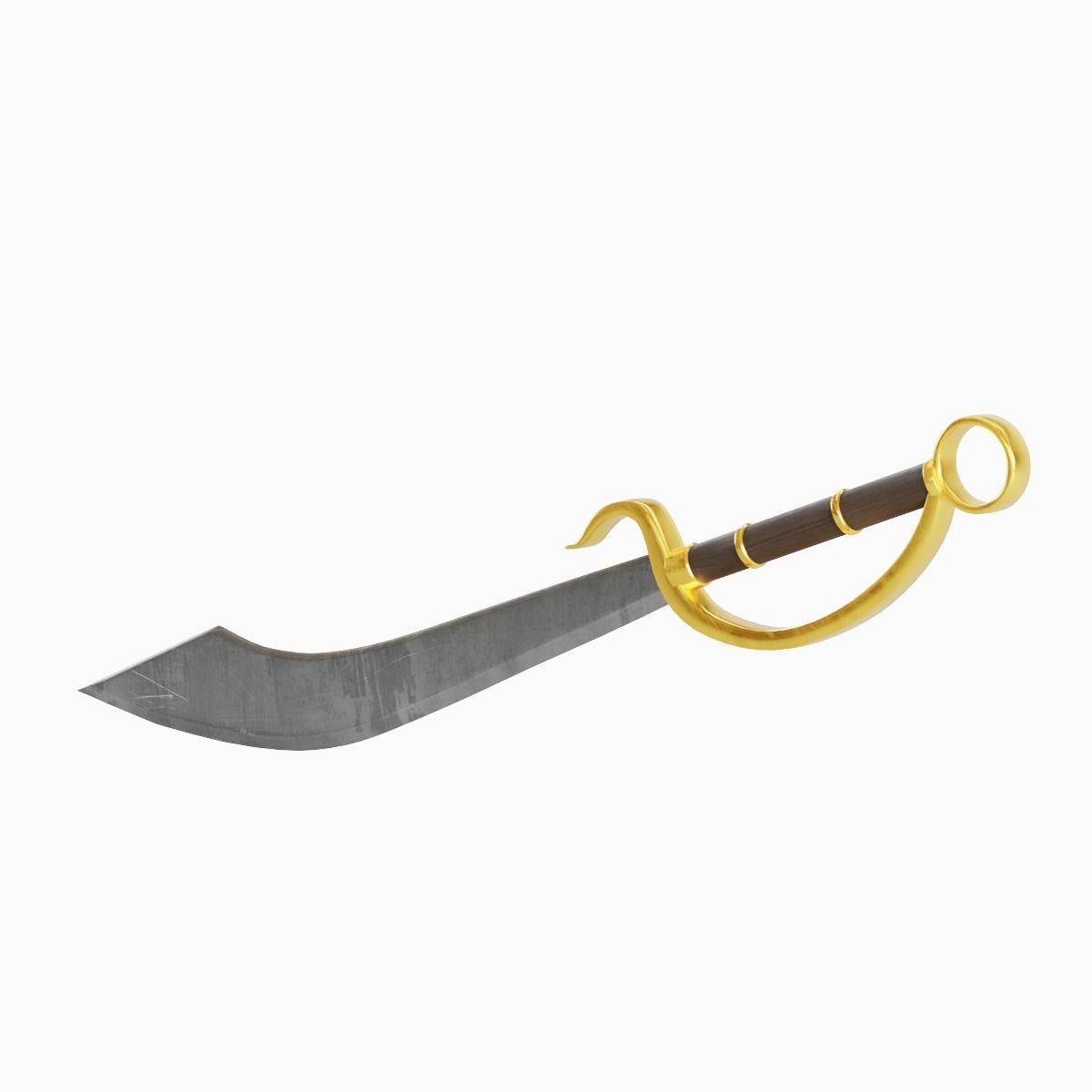 Fantasy Sword 02 3D model_3