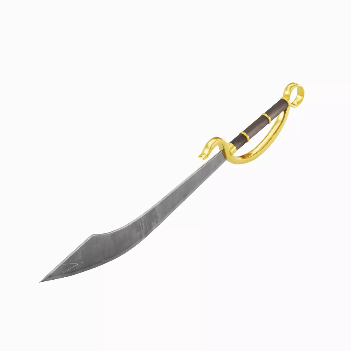 Fantasy Sword 02 3D model_0