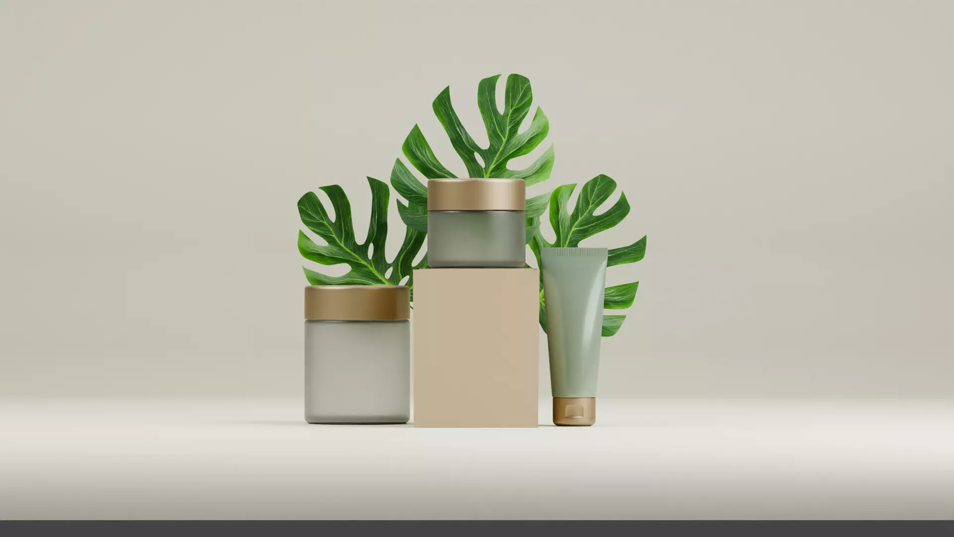 JARS AND TUBE SET 3D model_0