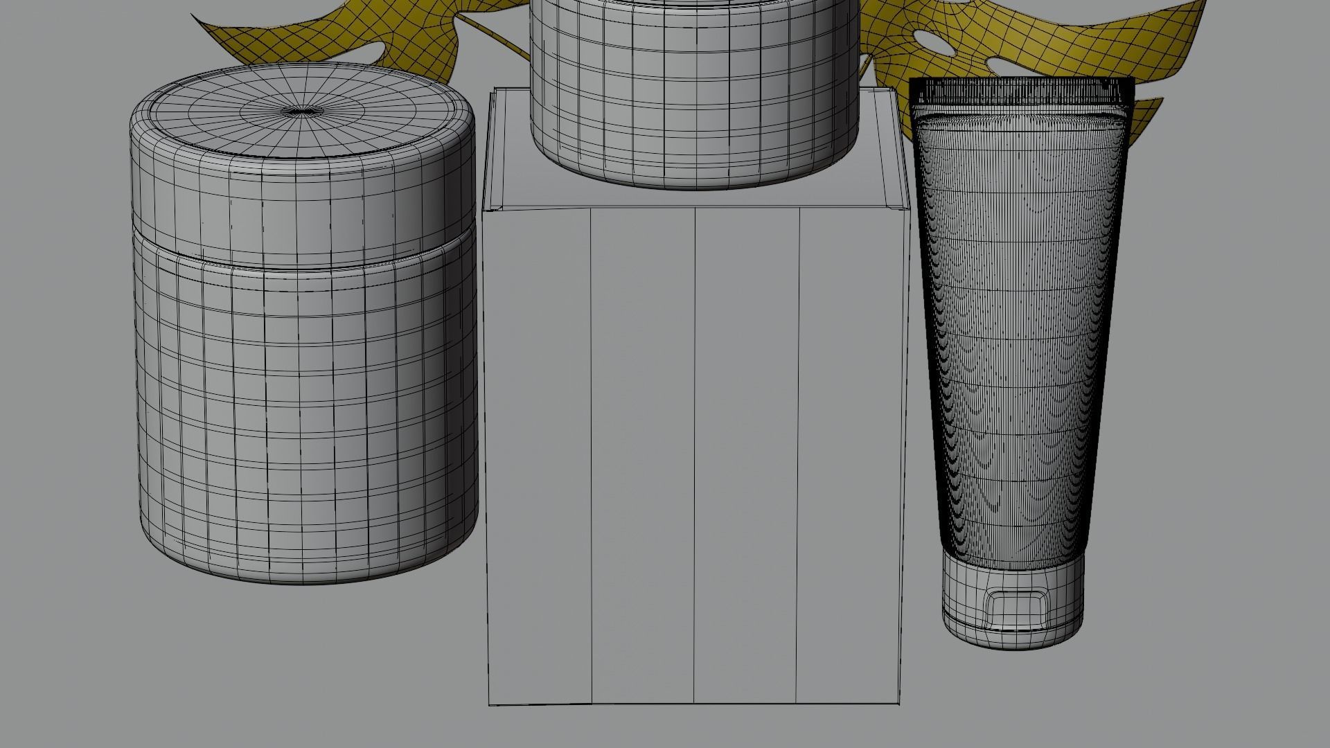 JARS AND TUBE SET 3D model_7