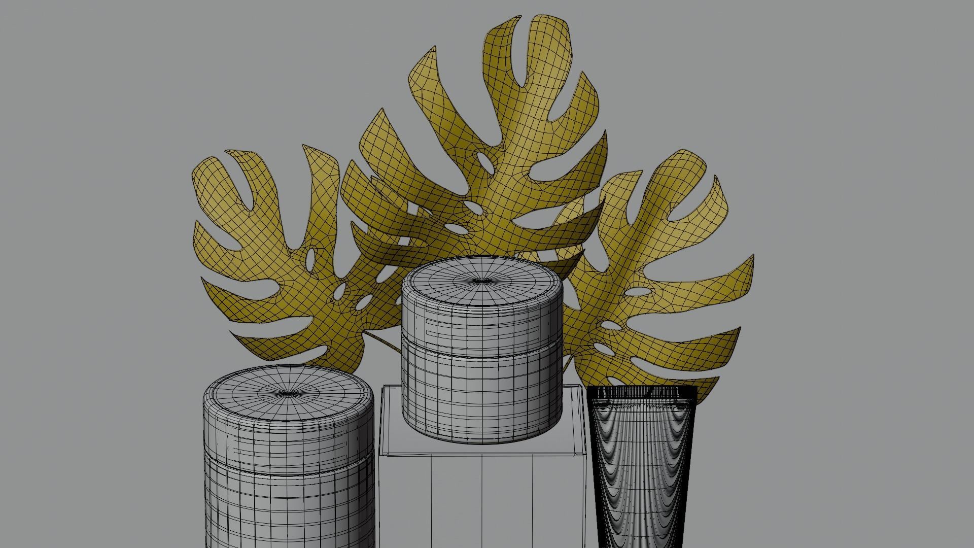 JARS AND TUBE SET 3D model_10