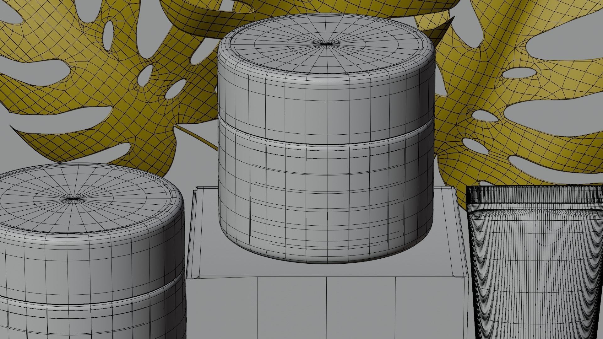 JARS AND TUBE SET 3D model_11