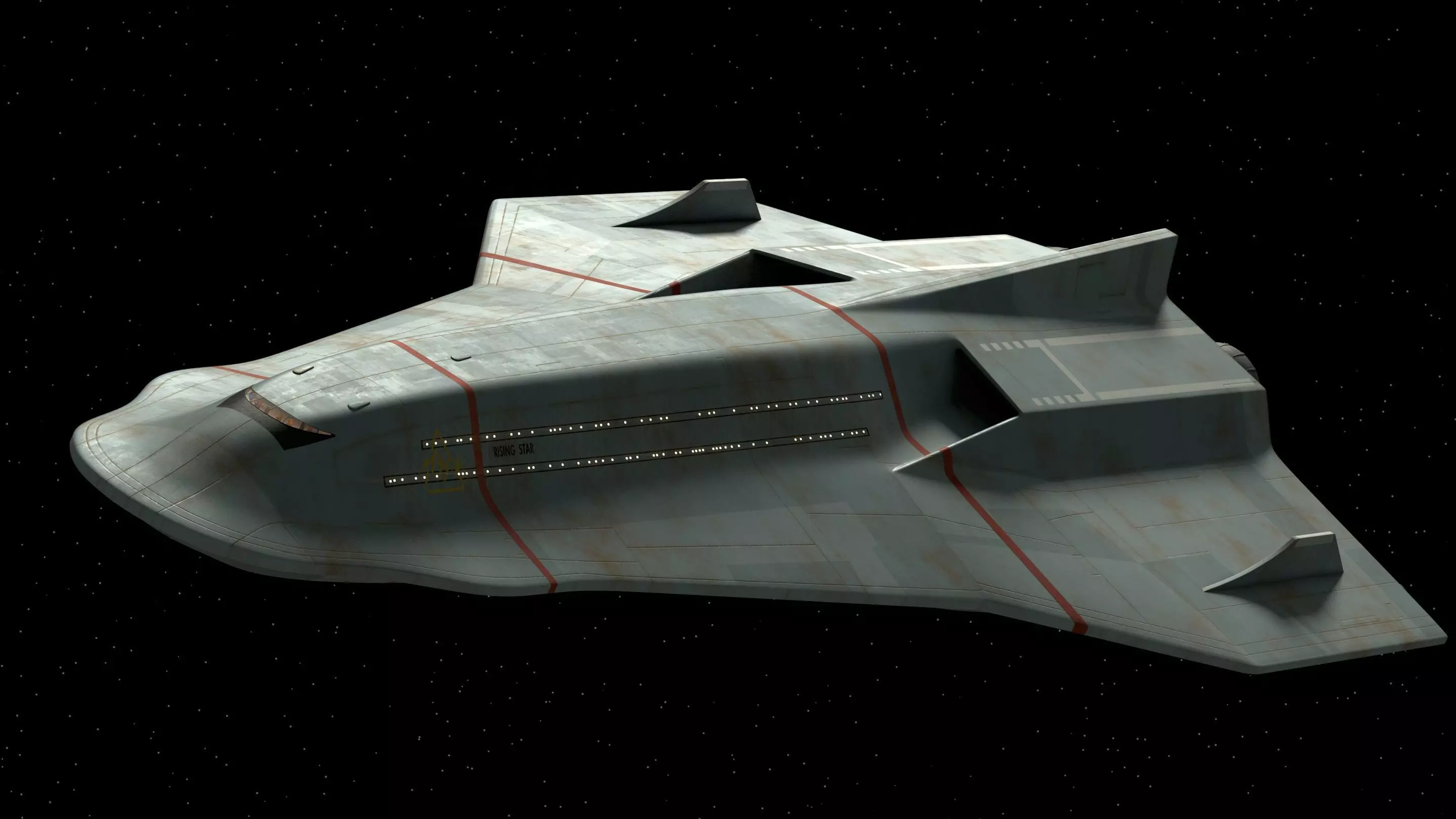Battlestar Galactica - Rising Star 3D model